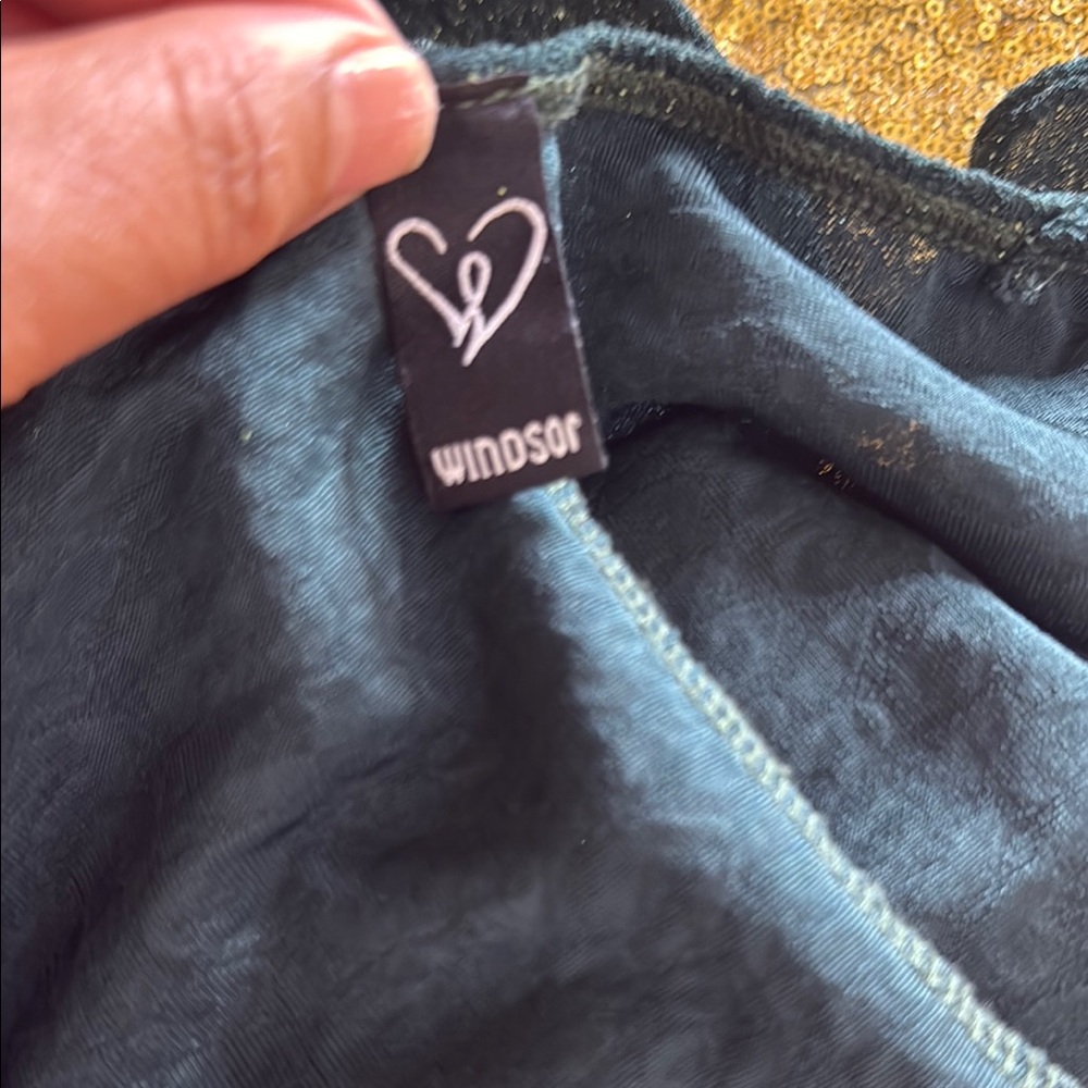 Windsor Deep Teal Fabric